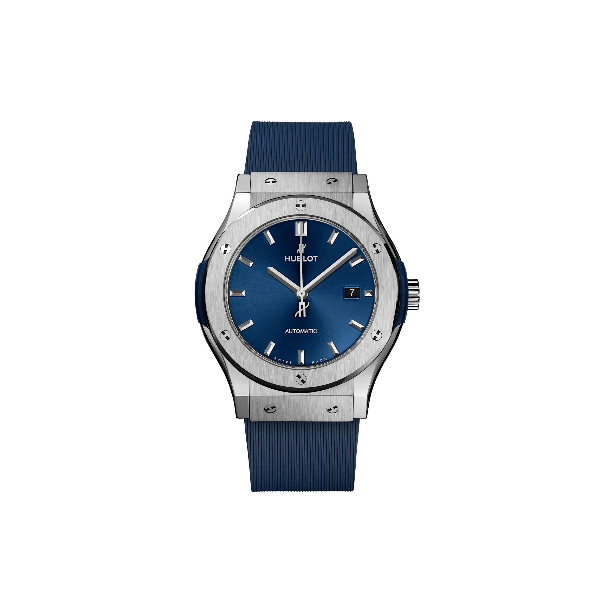 HUBLOT CLASSIC FUSION TITANIUM BLUE 42MM 542.NX.7170.RX